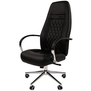 Офисное кресло CHAIRMAN 950, экокожа,  черный